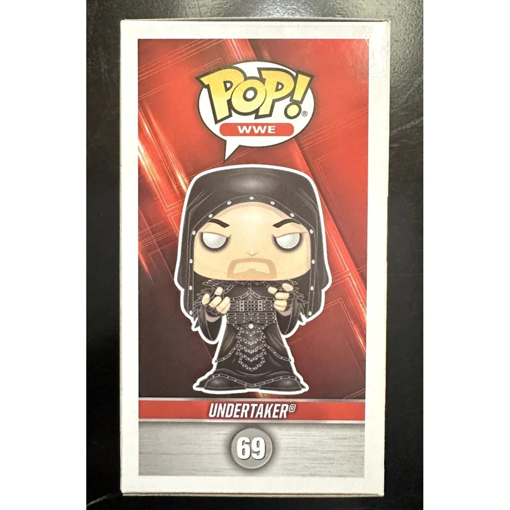 WWE Undertaker Funko Pop 69 Vinyl Figure Wrestling Collectible Hooded Black Gear